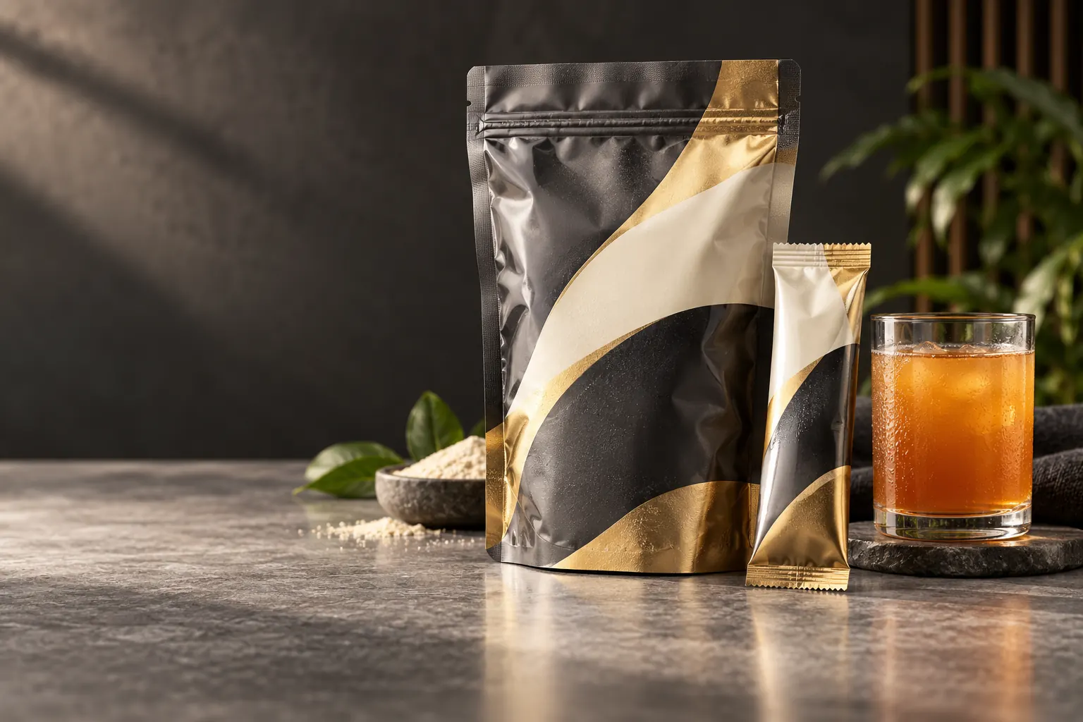 Beverages packaging concept