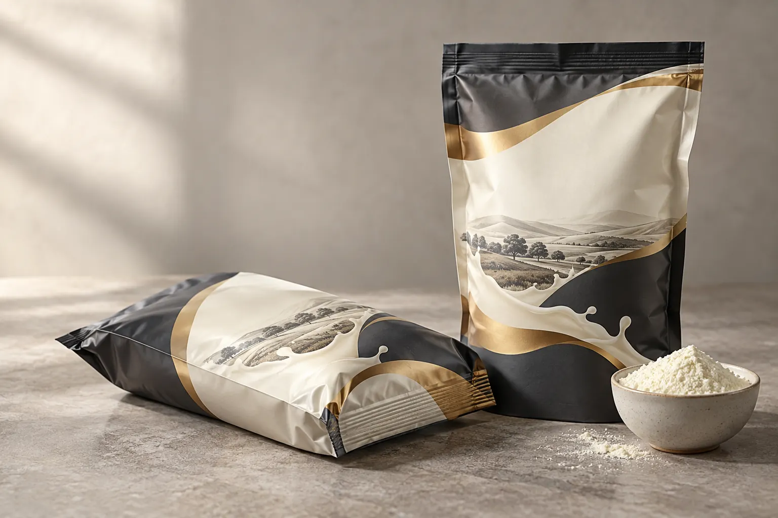 Food Powders packaging concept