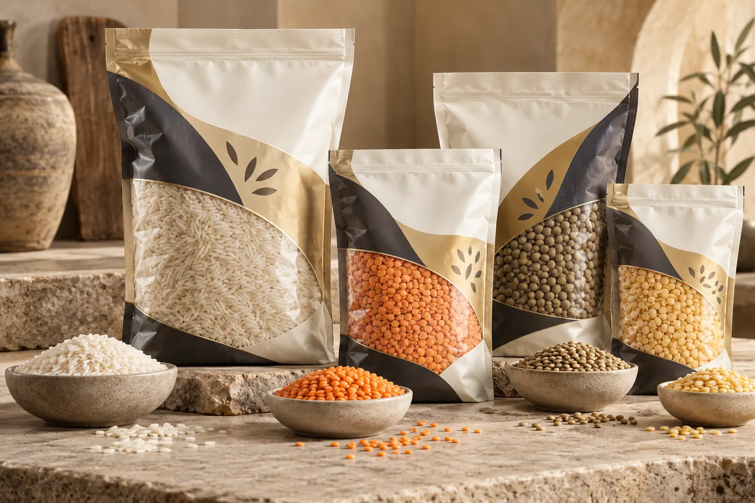 Grains & Staples packaging concept