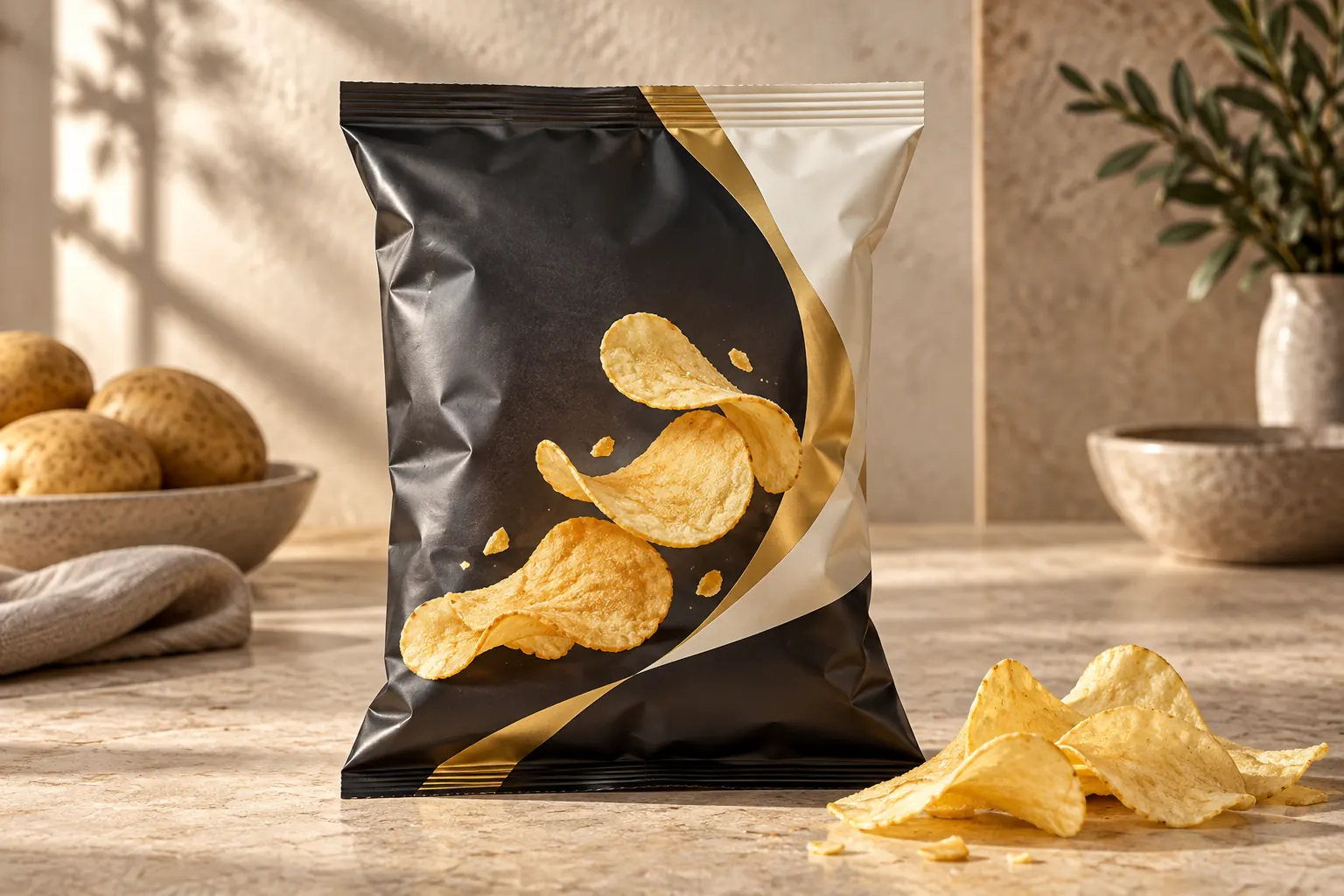 Snacks & Chips packaging concept